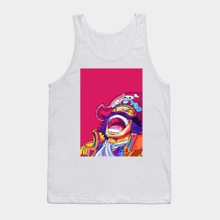 Gold D Roger Wpap Pop Art Tank Top